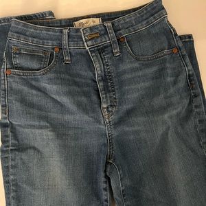 Madewell Curvy Skinny Crop